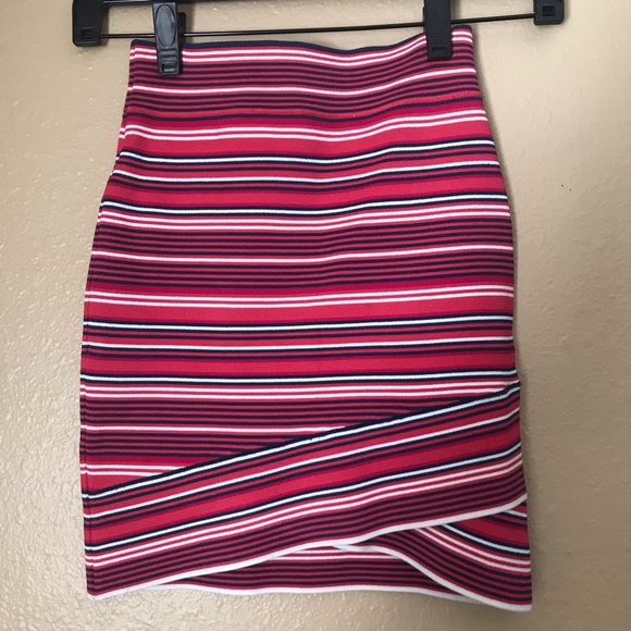 Bcbgmaxazria striped power skirt - Picture 2 of 2